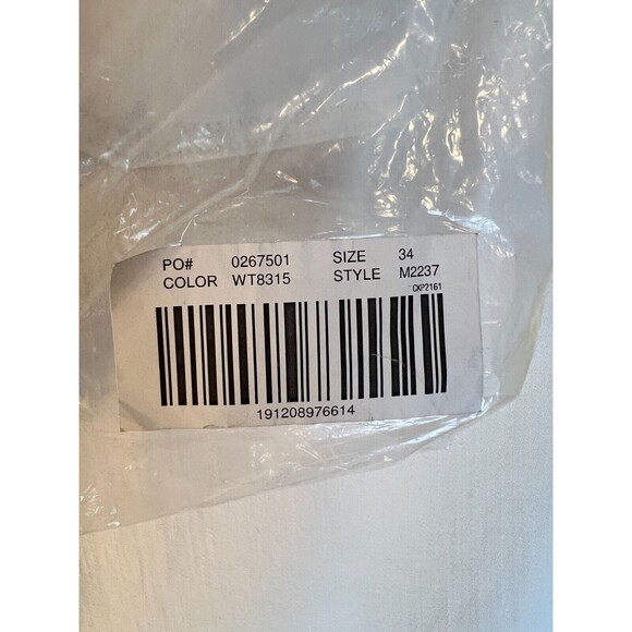 Madewell Taller Mid Rise Skinny Jeans Womens 34 Pure White Denim Button Up NWT - Picture 9 of 10